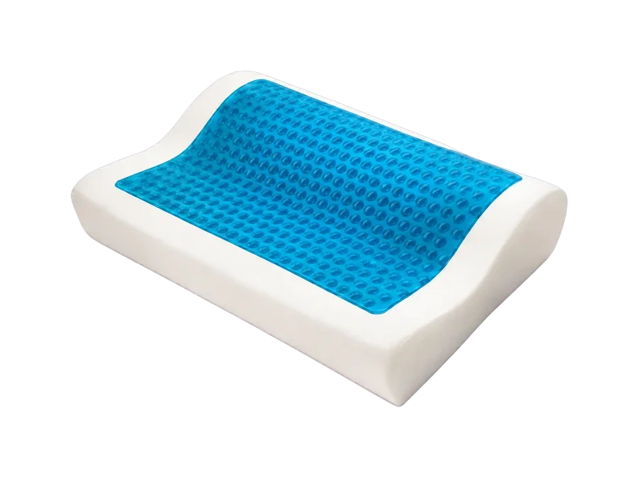 Wavy Memory Foam Pillow Gel